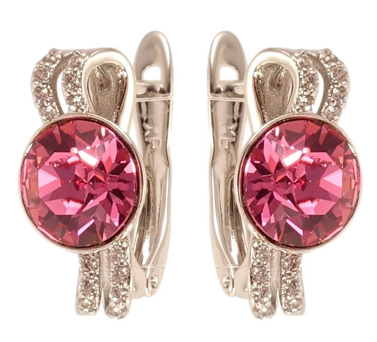 Серьги Xuping Родий с кр-ми Swarovski английский замок "Декоративные петельки с кристаллом Rose"
Серьги Xuping Родий с кр-ми Swarovski английский замок "Декоративные петельки с кристаллом Rose"