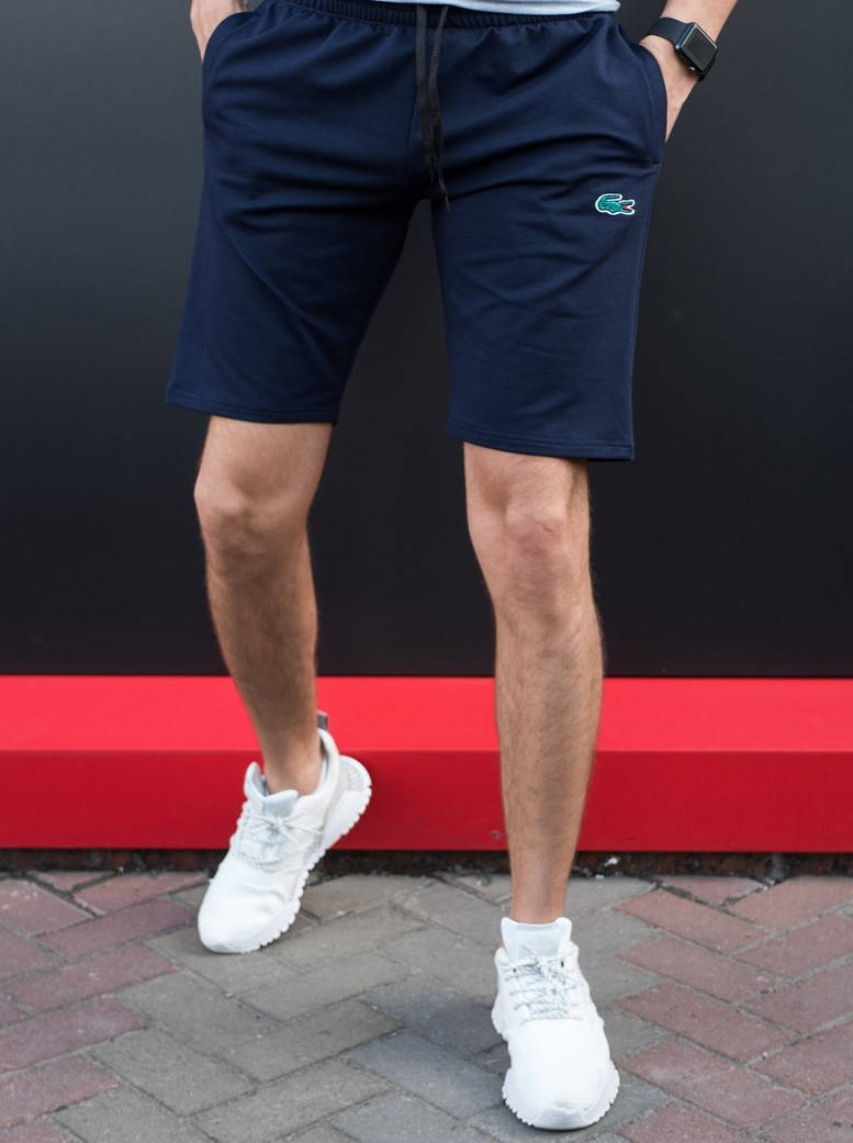 Мужские спортивные шорты Lacoste из двунитки летние качественные стильные повседневные брендовые синие, Синий
Мужские спортивные шорты Lacoste из двунитки летние качественные стильные повседневные брендовые синие, Синий