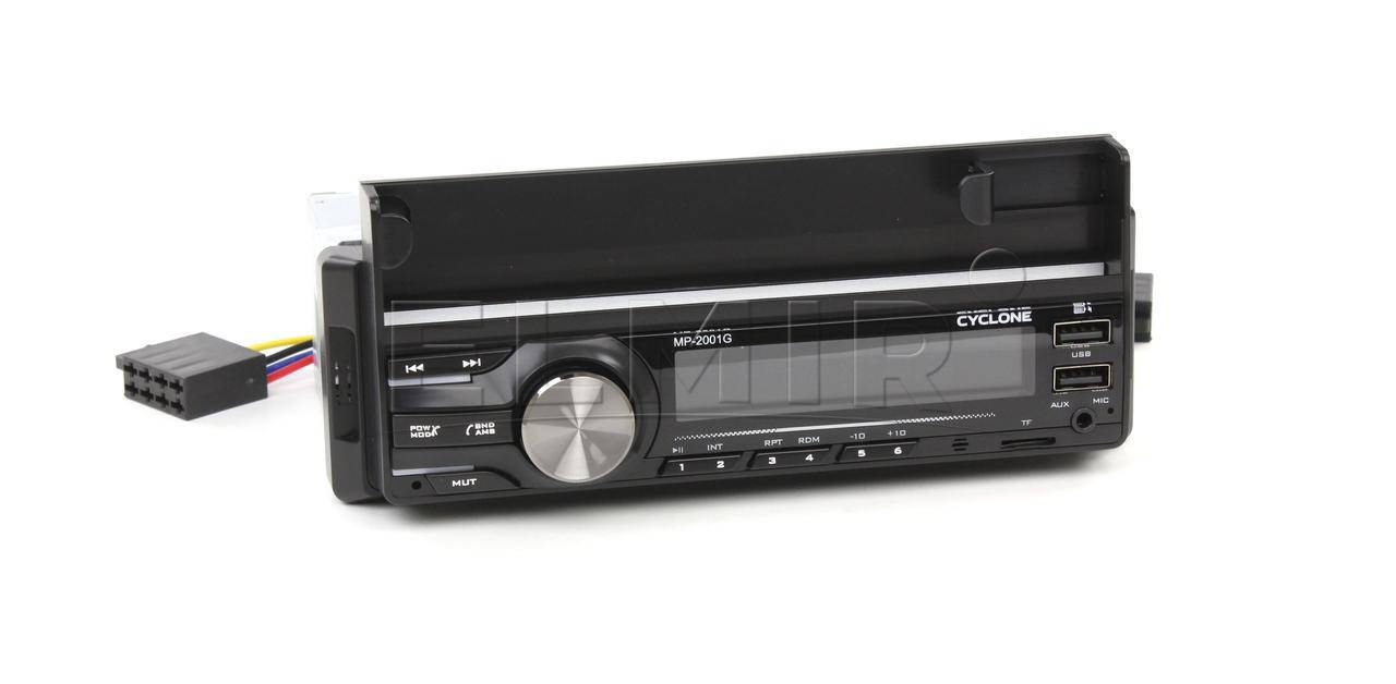 Автомагнитола CYCLONE MP-2001 BA (Подставка для телефона, Micro SD, Bluetooth, FM, USB,12 мес гарантия)
Автомагнитола CYCLONE MP-2001 BA (Подставка для телефона, Micro SD, Bluetooth, FM, USB,12 мес гарантия)