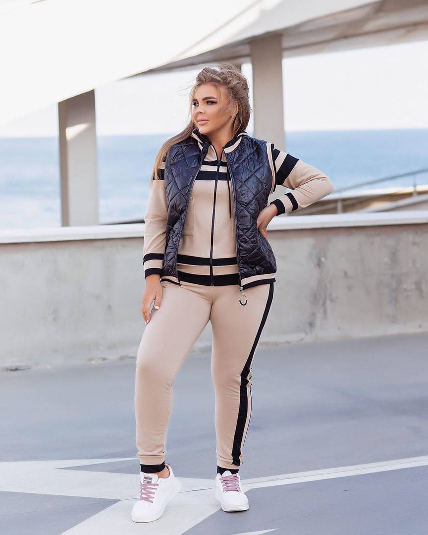 Спортивный костюм +жилетка Большого размера, Женский спортивный костюм тройка с жилеткой на синтепоне Большого, Синий
Спортивный костюм +жилетка Большого размера, Женский спортивный костюм тройка с жилеткой на синтепоне Большого, Синий