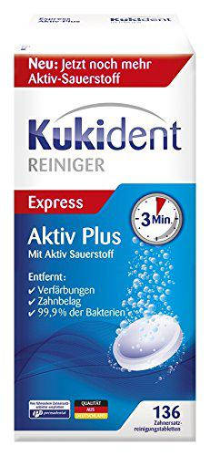 Таблетки для очистки зубных протезов Kukident Aktiv Plus Express Reinigungsmittel 136 Stück для зубных протезо
Таблетки для очистки зубных протезов Kukident Aktiv Plus Express Reinigungsmittel 136 Stück для зубных протезо