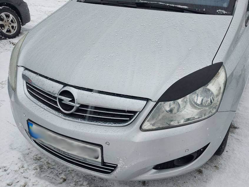 Реснички на фары Opel Zafira B 2004-2014 / Опель Зафира Б 2004-2014 (стекловолокно, под покраску), Черный
Реснички на фары Opel Zafira B 2004-2014 / Опель Зафира Б 2004-2014 (стекловолокно, под покраску), Черный