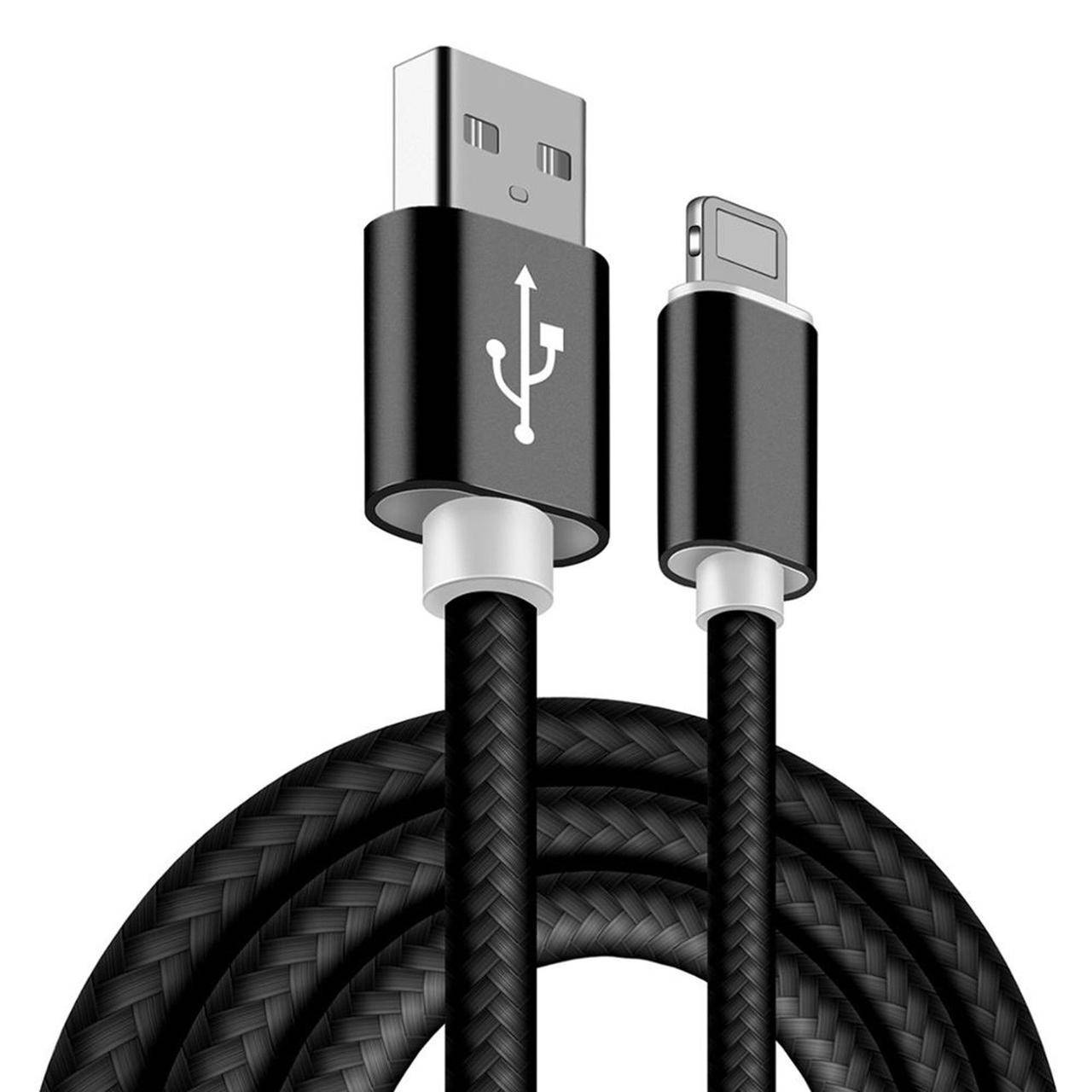 Кабель Lapu USB-Lightning для iPhone, iPad, iPod Шнур для Зарядки 1,5 метра нейлон Black, Черный
Кабель Lapu USB-Lightning для iPhone, iPad, iPod Шнур для Зарядки 1,5 метра нейлон Black, Черный