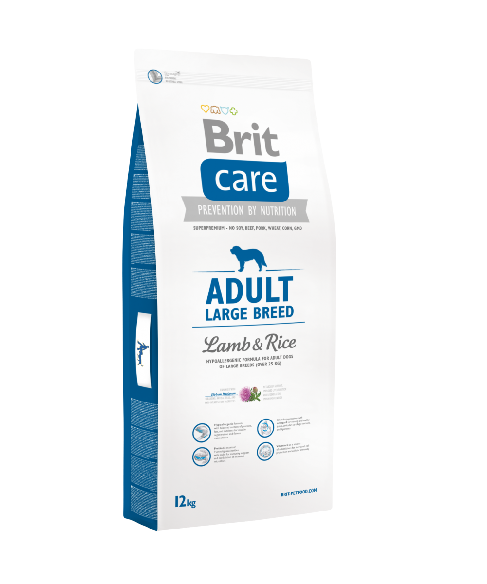 Brit Care Adult Large Breed Lamb & Rice Брит Кеа с ягненком для крупных пород собак, 12 кг.
Brit Care Adult Large Breed Lamb & Rice Брит Кеа с ягненком для крупных пород собак, 12 кг.
