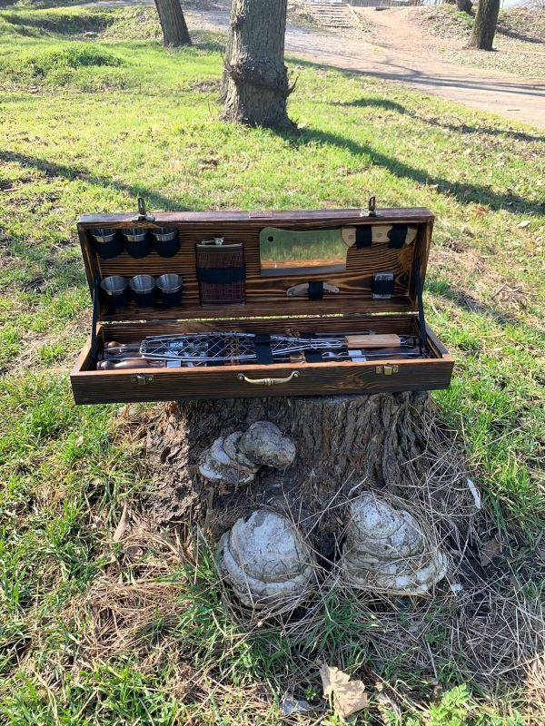 Набор шампуров "Леопард" в деревянной коробке
Набор шампуров "Леопард" в деревянной коробке