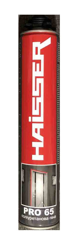 Пена монтажная, полеуретановая 815 мл. HAISSER PRO-65
Пена монтажная, полеуретановая 815 мл. HAISSER PRO-65