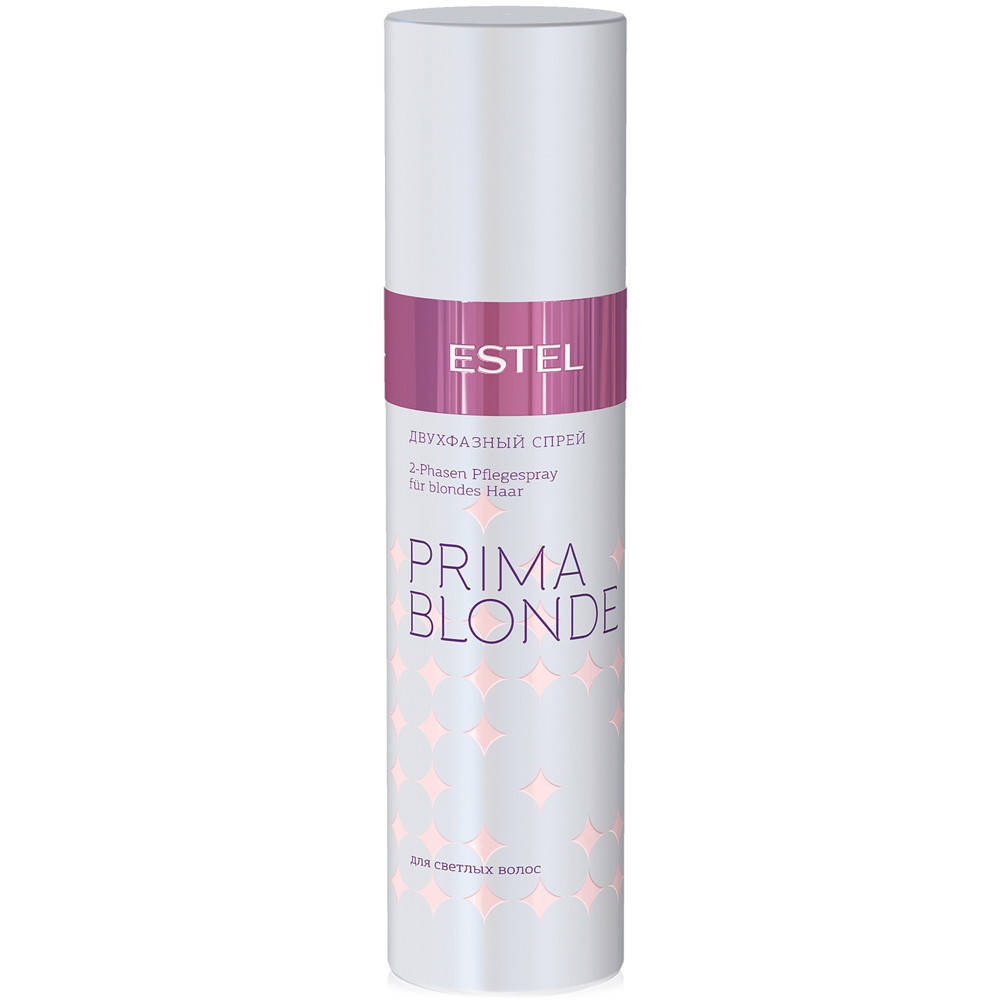 Двухфазный спрей Estel Prima Blonde для светлых волос 200 мл
Двухфазный спрей Estel Prima Blonde для светлых волос 200 мл