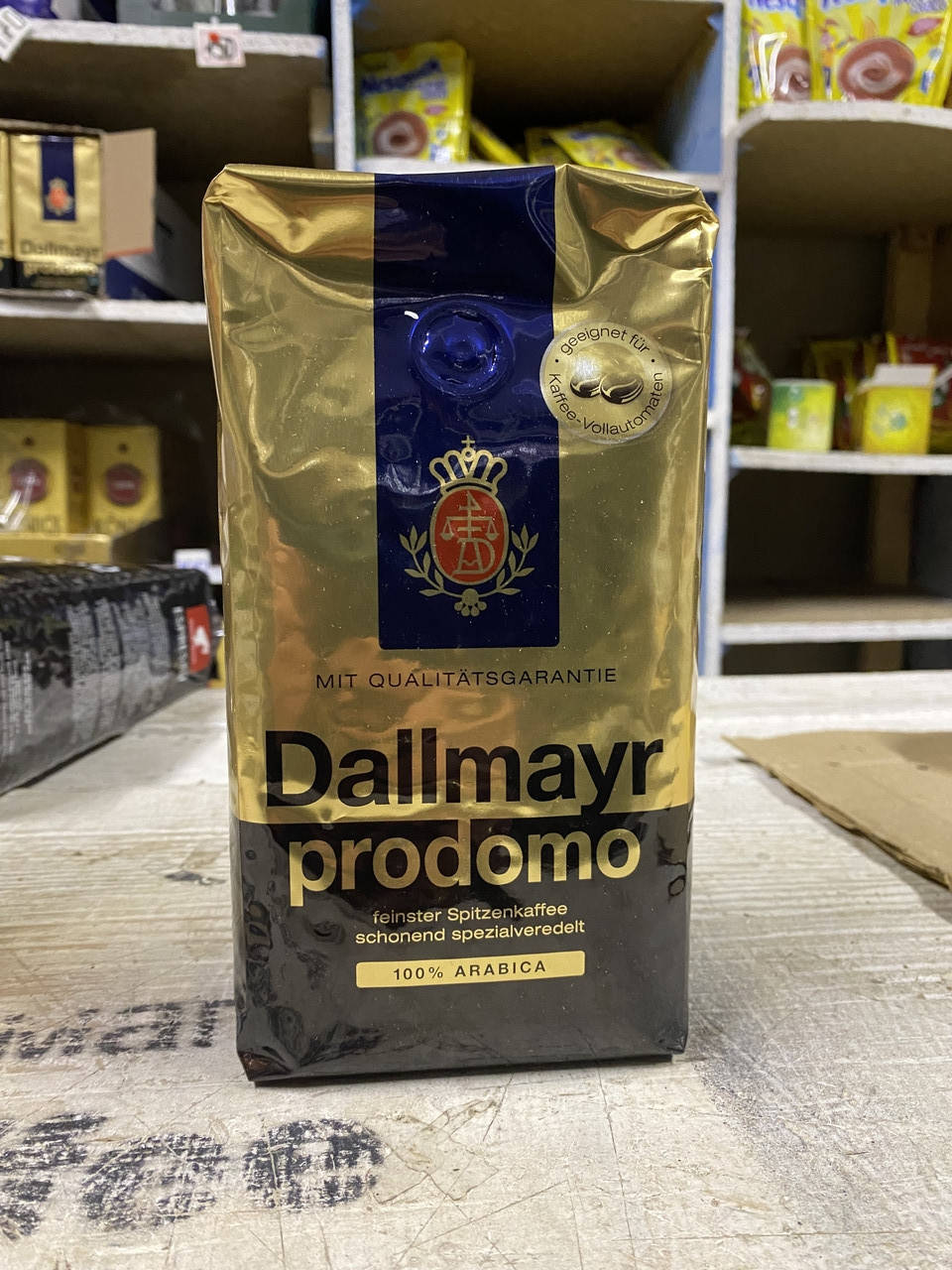 Кофе в зернах Dallmayr Prodomo 500 гр 
Кофе в зернах Dallmayr Prodomo 500 гр