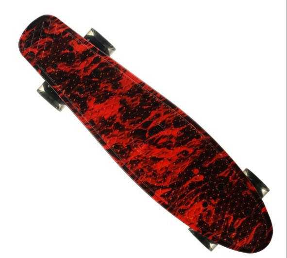 Скейт Пенни Борд Print, Penny Board Original 22 c Рисунком, светящиеся колеса, Красный
Скейт Пенни Борд Print, Penny Board Original 22 c Рисунком, светящиеся колеса, Красный