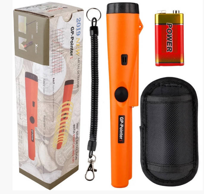 Пинпоинтер GP Pointer + батарейка крона Металлоискатель (Оранжевый)
Пинпоинтер GP Pointer + батарейка крона Металлоискатель (Оранжевый)