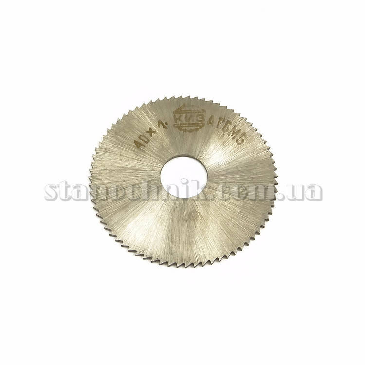 Фреза дисковая 40х1,0х10 мм Z=72 Р6М5
Фреза дисковая 40х1,0х10 мм Z=72 Р6М5