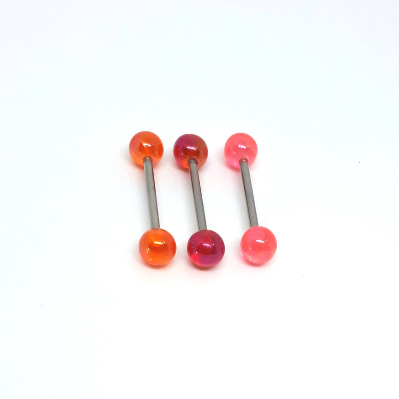 Штанга для языка, мед.сталь, шарик акрил ЦЕНА ЗА ШТУКУ
Штанга для языка, мед.сталь, шарик акрил ЦЕНА ЗА ШТУКУ