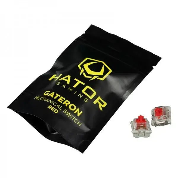 Комплект переключателей Hator Hotswap Switch Gateron Red (HTS-117)
Комплект переключателей Hator Hotswap Switch Gateron Red (HTS-117)