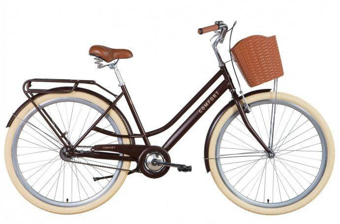 Женский городской велосипед с багажником и корзиной DOROZHNIK COMFORT FEMALE 28"(рубиновый)
Женский городской велосипед с багажником и корзиной DOROZHNIK COMFORT FEMALE 28"(рубиновый)