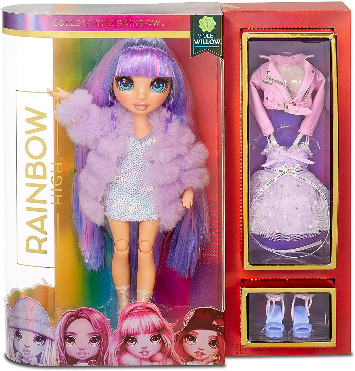 Уценка Рейнбоу Хай Вайолет Виллоу Rainbow High Violet Willow Purple Fashion Doll оригинал MGA
Уценка Рейнбоу Хай Вайолет Виллоу Rainbow High Violet Willow Purple Fashion Doll оригинал MGA