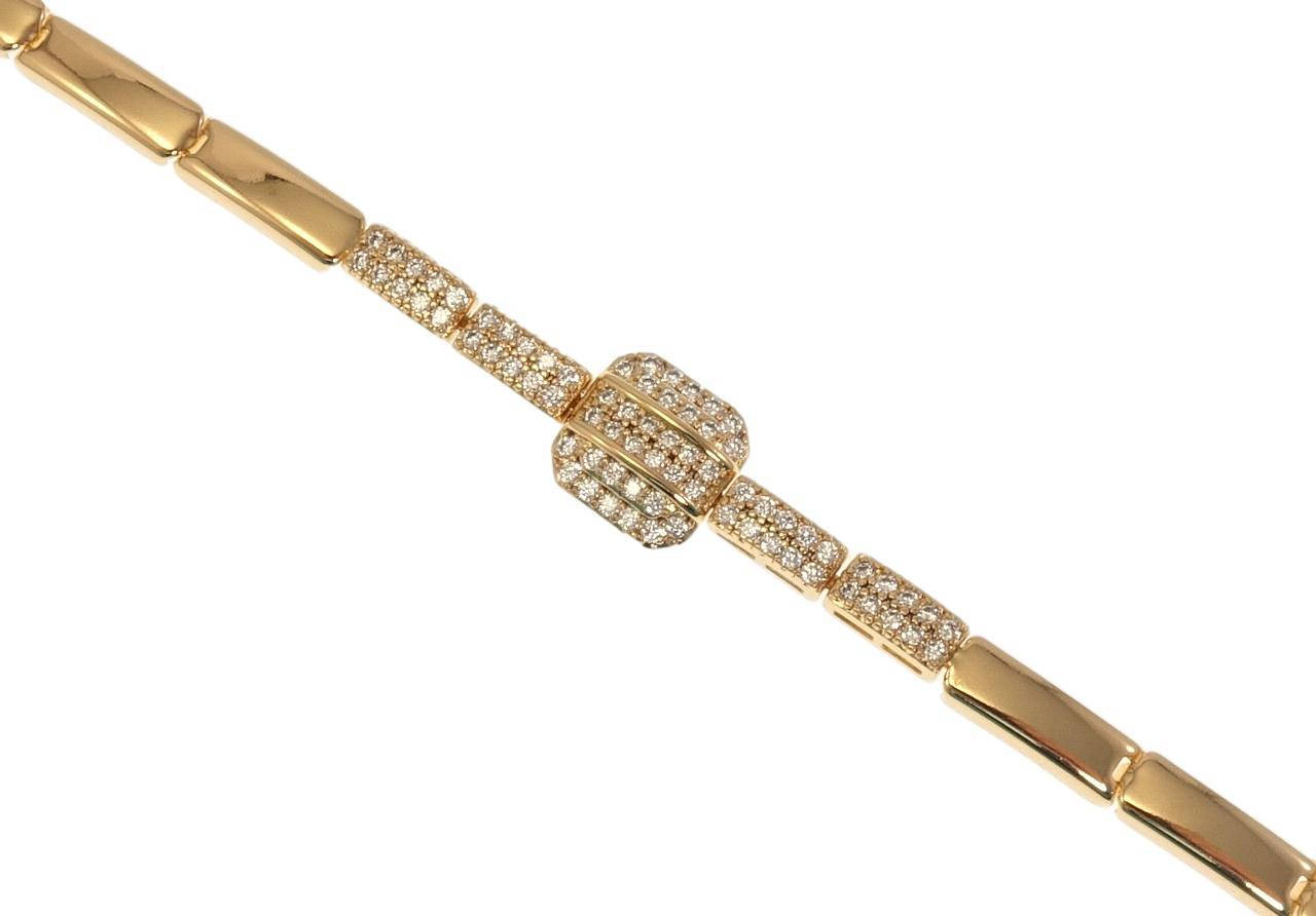 Браслет Xuping Позолота 18K "Минимализм с инкрустацией цирконием" длина с доп.звеном 18.5,19.5см х 4-10мм
Браслет Xuping Позолота 18K "Минимализм с инкрустацией цирконием" длина с доп.звеном 18.5,19.5см х 4-10мм