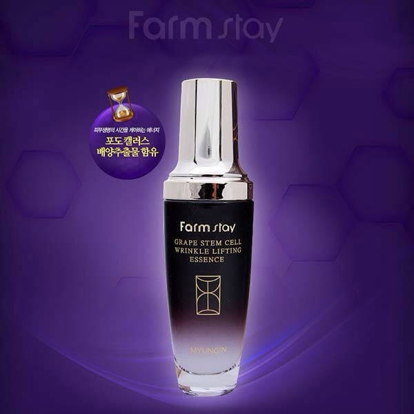Лифтинг эссенция с фито-стволовыми клетками винограда FarmStay Grape Stem Cell Wrinkle Lifting Essence
Лифтинг эссенция с фито-стволовыми клетками винограда FarmStay Grape Stem Cell Wrinkle Lifting Essence