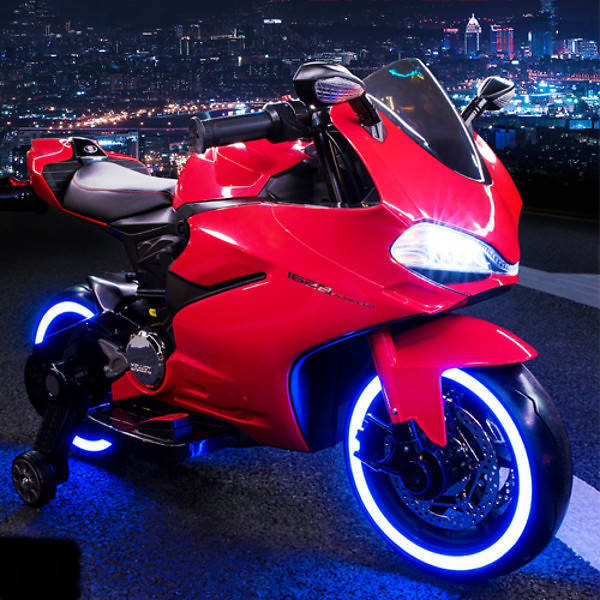 Детский Мотоцикл HONDA на аккумуляторе красный (синий, белый), кож. сидение, свет/звук,колеса EVA, M 4104 EL-3 
Детский Мотоцикл HONDA на аккумуляторе красный (синий, белый), кож. сидение, свет/звук,колеса EVA, M 4104 EL-3
