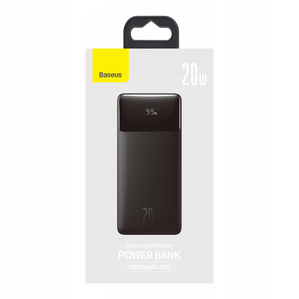 Зовнішній акумулятор (Power Bank) Baseus Bipow Digital Display Powerbank 20W 30000mAh Black (PPDML-N01)
Зовнішній акумулятор (Power Bank) Baseus Bipow Digital Display Powerbank 20W 30000mAh Black (PPDML-N01)