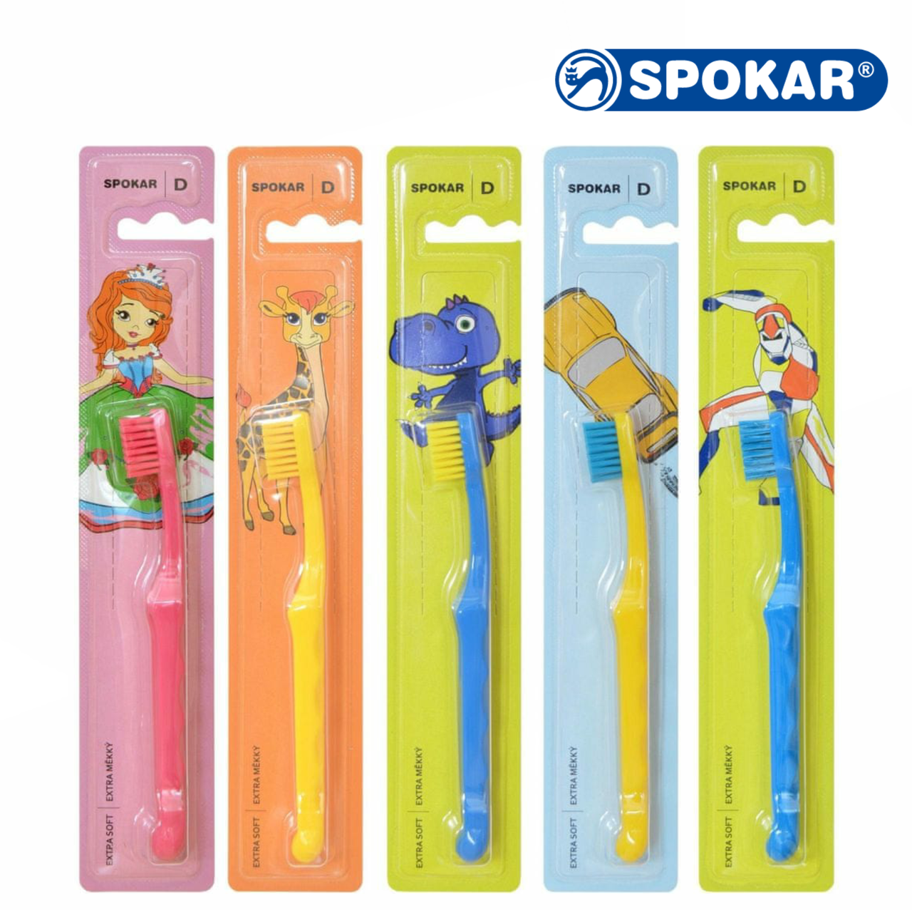 Детская зубная щетка Spokar 3432 D (0 до 6 лет) экстра-мягкая 1 шт
Детская зубная щетка Spokar 3432 D (0 до 6 лет) экстра-мягкая 1 шт