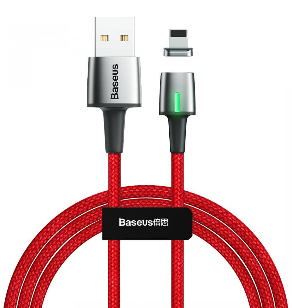 Магнитный кабель для зарядки телефона/ смартфона Baseus USB - Lightning 1 м Красный (CALXC-A09)
Магнитный кабель для зарядки телефона/ смартфона Baseus USB - Lightning 1 м Красный (CALXC-A09)