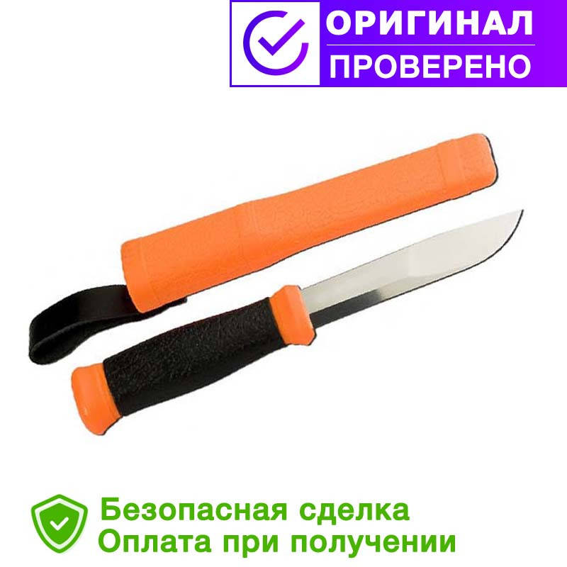 Туристический Нож Morakniv из нержавеющей стали Мора Outdoor Stainless 2000 (mora 12057), Оранжевый
Туристический Нож Morakniv из нержавеющей стали Мора Outdoor Stainless 2000 (mora 12057), Оранжевый