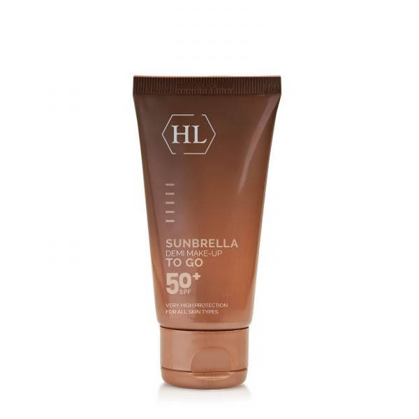 Солнцезащитный крем SPF 50+ с тоном - Holy Land Cosmetics Sunbrella Demi Make-Up SPF 50+
Солнцезащитный крем SPF 50+ с тоном - Holy Land Cosmetics Sunbrella Demi Make-Up SPF 50+