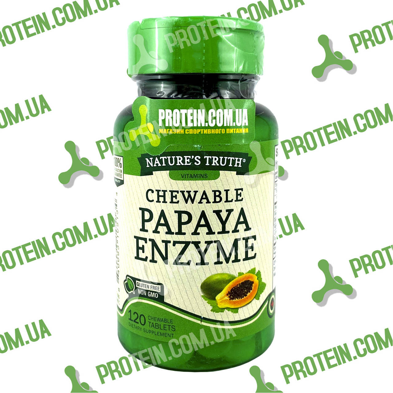 Папайя Энзимы Жевательные Nature's Truth Chewable Papaya Enzyme 120 жевательных таблеток
Папайя Энзимы Жевательные Nature's Truth Chewable Papaya Enzyme 120 жевательных таблеток