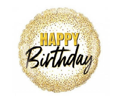 Фольгированный круг с рисунком 18"(45см) "HAPPY BIRTHDAY с конфетти", Китай
Фольгированный круг с рисунком 18"(45см) "HAPPY BIRTHDAY с конфетти", Китай