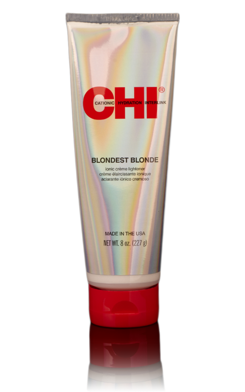Кремовый осветлитель CHI Blondest Blonde Ionic Crème Lightener 227 г
Кремовый осветлитель CHI Blondest Blonde Ionic Crème Lightener 227 г