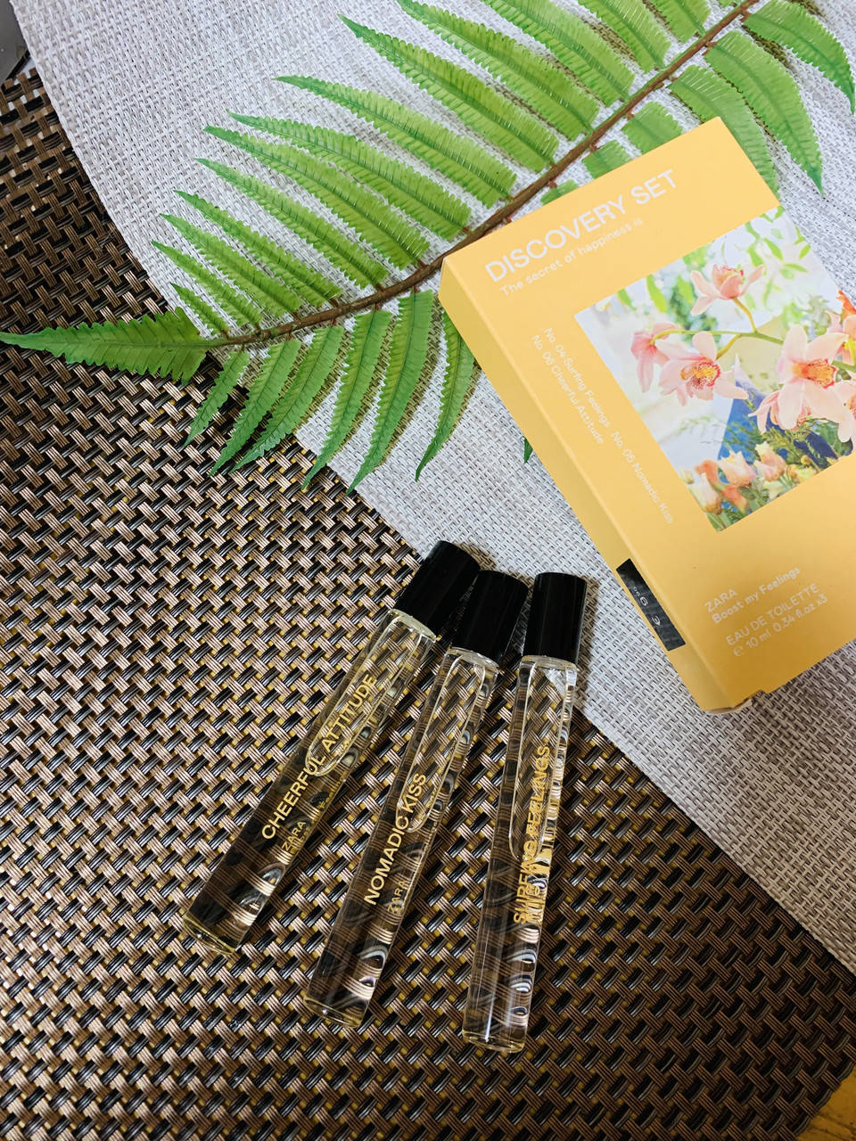 Женская Туалетная вода Набор ZARA Зара DISCOVERY SET the secret to happiness 3X10 ML Оригинал Испания
Женская Туалетная вода Набор ZARA Зара DISCOVERY SET the secret to happiness 3X10 ML Оригинал Испания