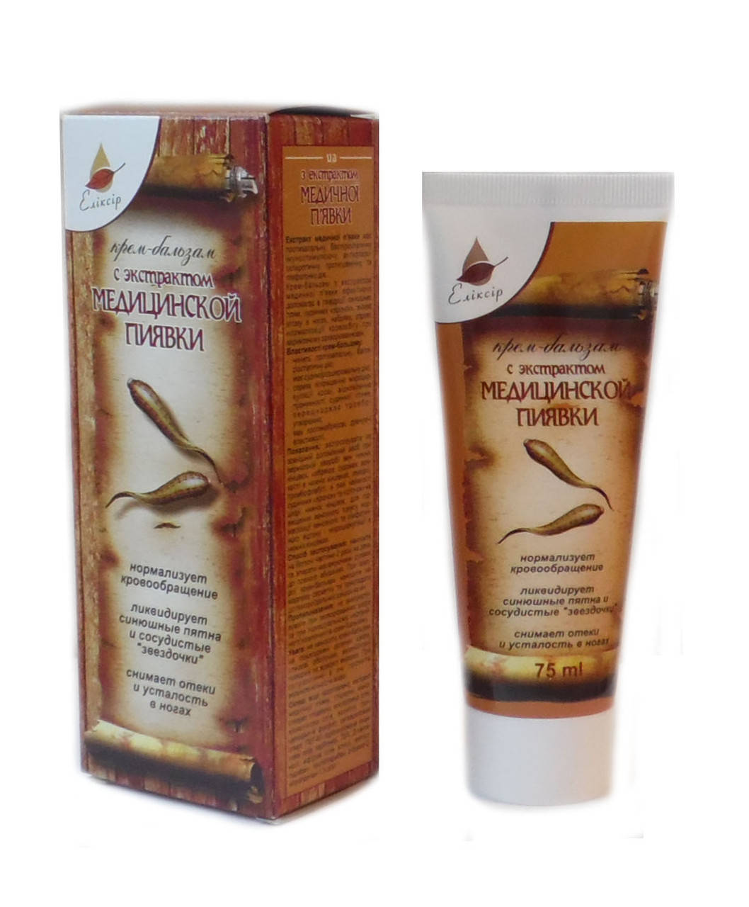 Крем – бальзам с экстрактом медицинской пиявки, секреты старины Эликсир 75 мл
Крем – бальзам с экстрактом медицинской пиявки, секреты старины Эликсир 75 мл