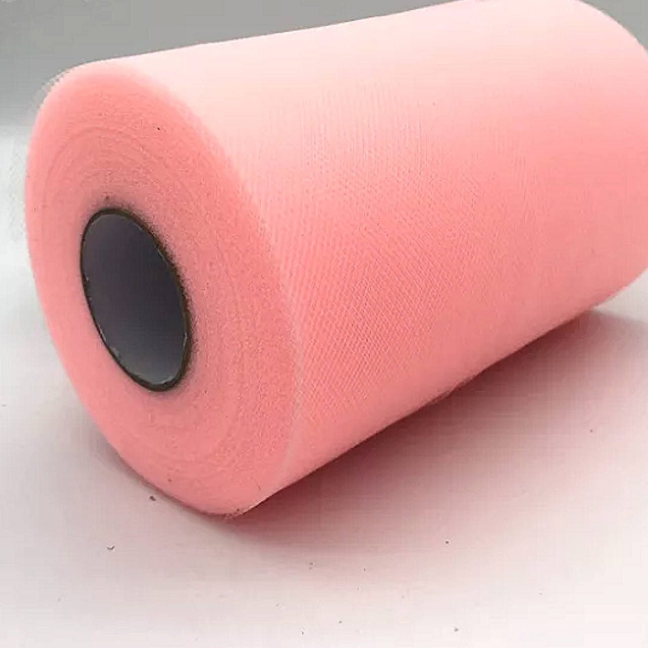 Фатин однотонный розовая пудра 15см, Розовый 
Фатин однотонный розовая пудра 15см, Розовый