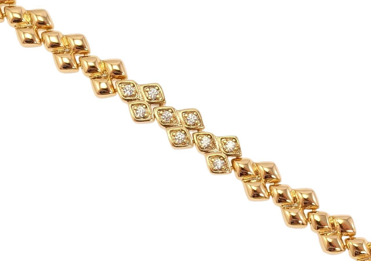 Браслет Xuping Позолота 18K "Ромбовый орнамент с вставками циркония" длина с доп.замком 17,19см х 7мм
Браслет Xuping Позолота 18K "Ромбовый орнамент с вставками циркония" длина с доп.замком 17,19см х 7мм