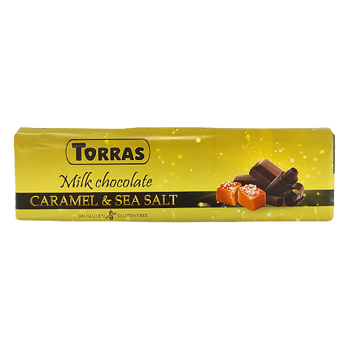 Шоколад Торрас молочний карамель та морська сіль Torras caramel & sia salt 300g 15шт/ящ (Код : 00-00003199)
Шоколад Торрас молочний карамель та морська сіль Torras caramel & sia salt 300g 15шт/ящ (Код : 00-00003199)