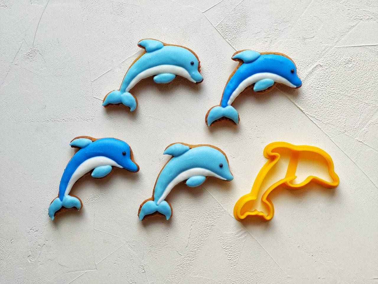 3D формочки-вырубки для пряников "Дельфин 2" 
3D формочки-вырубки для пряников "Дельфин 2"