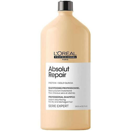 Шампунь для глубокого восстановления поврежденных волос Absolut Repair Lipidium Gold Quinoa + Protein 1500 ml
Шампунь для глубокого восстановления поврежденных волос Absolut Repair Lipidium Gold Quinoa + Protein 1500 ml