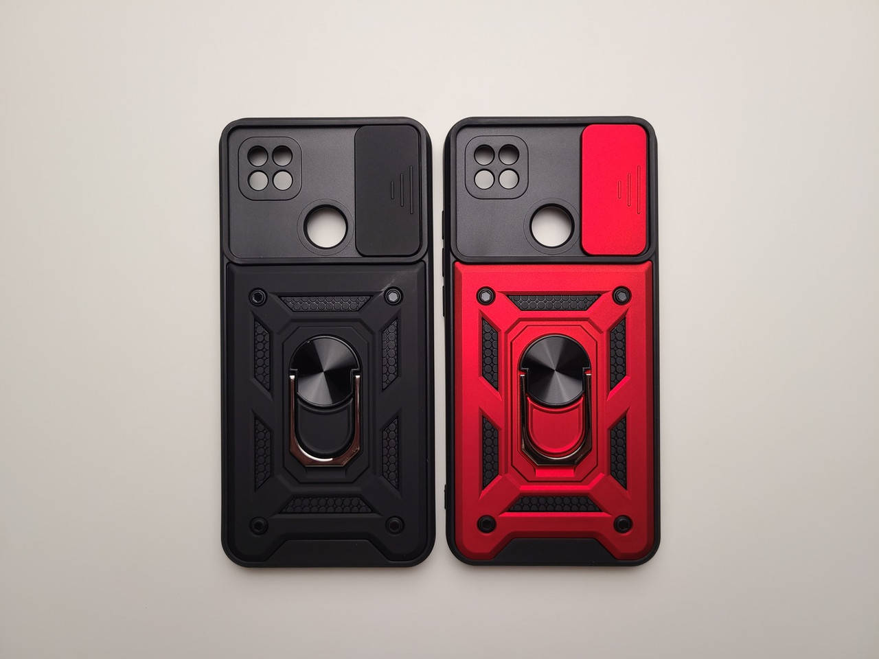 Ударопрочный чехол CamShield Ring для Xiaomi Redmi 9C со шторкой на камеру, Разные цвета
Ударопрочный чехол CamShield Ring для Xiaomi Redmi 9C со шторкой на камеру, Разные цвета
