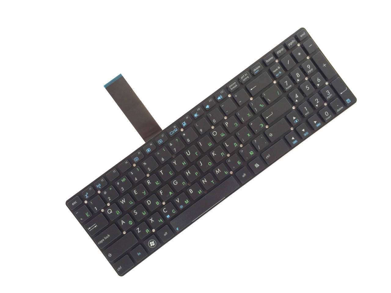 Оригинальная клавиатура для ноутбука Asus R500V, R700V, K55Vd, X751L series, black, ru, Черный
Оригинальная клавиатура для ноутбука Asus R500V, R700V, K55Vd, X751L series, black, ru, Черный
