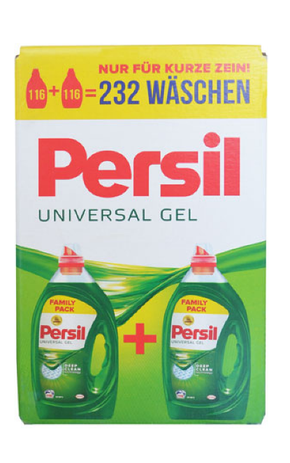 Гель для стирки Persil Универсальный 5,8 л 116 стирок + 116 стирок ( заводская коробка 2 штуки )
Гель для стирки Persil Универсальный 5,8 л 116 стирок + 116 стирок ( заводская коробка 2 штуки )
