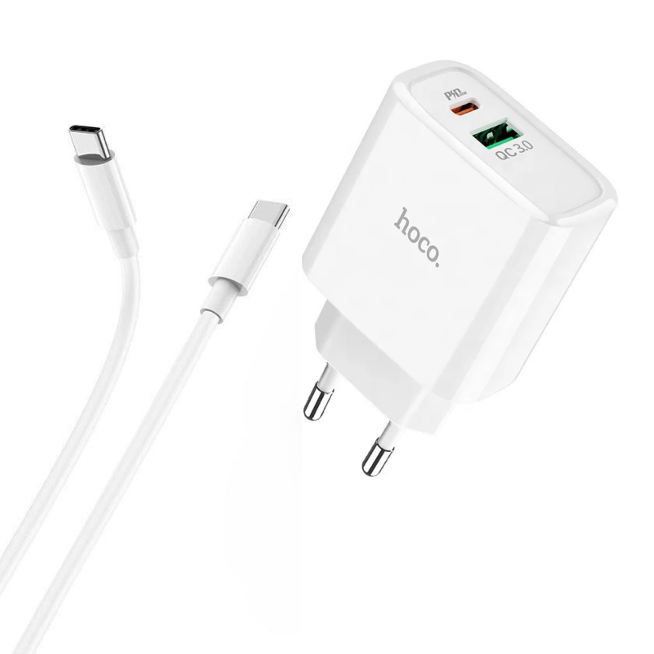 Зарядное устройство 220В USBx1 с кабелем Type C - Type C Hoco C80A Rapido 120шт 7941, Белый
Зарядное устройство 220В USBx1 с кабелем Type C - Type C Hoco C80A Rapido 120шт 7941, Белый