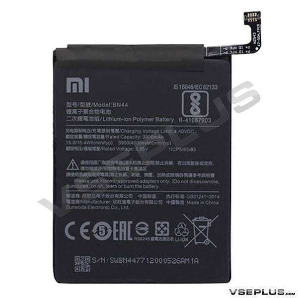 Аккумулятор Xiaomi Redmi 5 Plus, original, BN44 
Аккумулятор Xiaomi Redmi 5 Plus, original, BN44