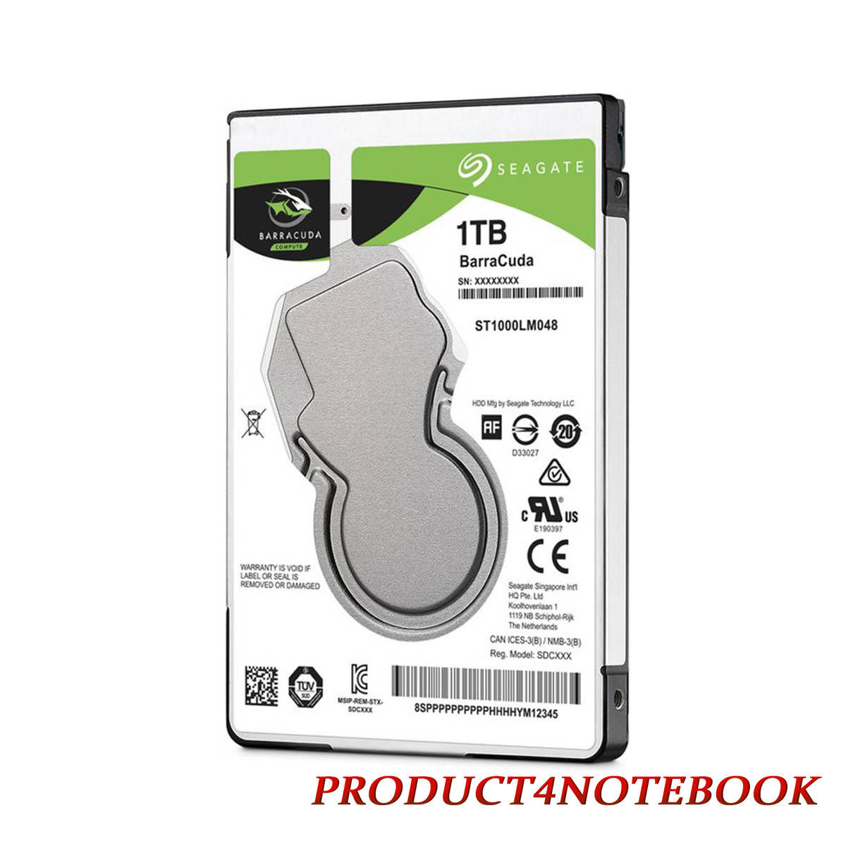 Жесткий диск 2.5" HDD 1Tb Seagate BarraCuda, для ноутбука, 5400rpm, 128MB caсhe, SATA-III, высота - 7.0mm
Жесткий диск 2.5" HDD 1Tb Seagate BarraCuda, для ноутбука, 5400rpm, 128MB caсhe, SATA-III, высота - 7.0mm