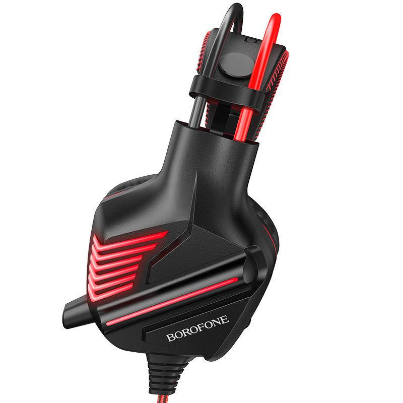Игровые наушники BOROFONE BO101 Racing проводные с подсветкой микрофоном гарнитура для пк компьютера ноутбука, Черный
Игровые наушники BOROFONE BO101 Racing проводные с подсветкой микрофоном гарнитура для пк компьютера ноутбука, Черный