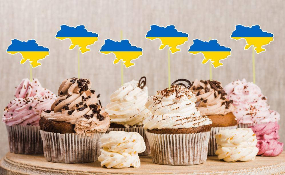 Патриотические топперы "Карта Украины" для бургеров или кексов в украинском стиле (6 шт/уп)
Патриотические топперы "Карта Украины" для бургеров или кексов в украинском стиле (6 шт/уп)