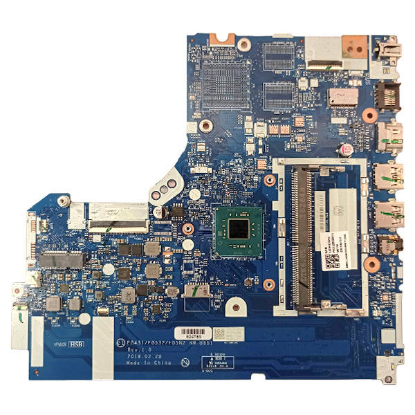 Материнская плата Lenovo IdeaPad 330-15IGM EG431/EG532/FG5N2 NM-B661 Rev:1.0 (N5000 SR3RZ, DDR4, UMA)
Материнская плата Lenovo IdeaPad 330-15IGM EG431/EG532/FG5N2 NM-B661 Rev:1.0 (N5000 SR3RZ, DDR4, UMA)