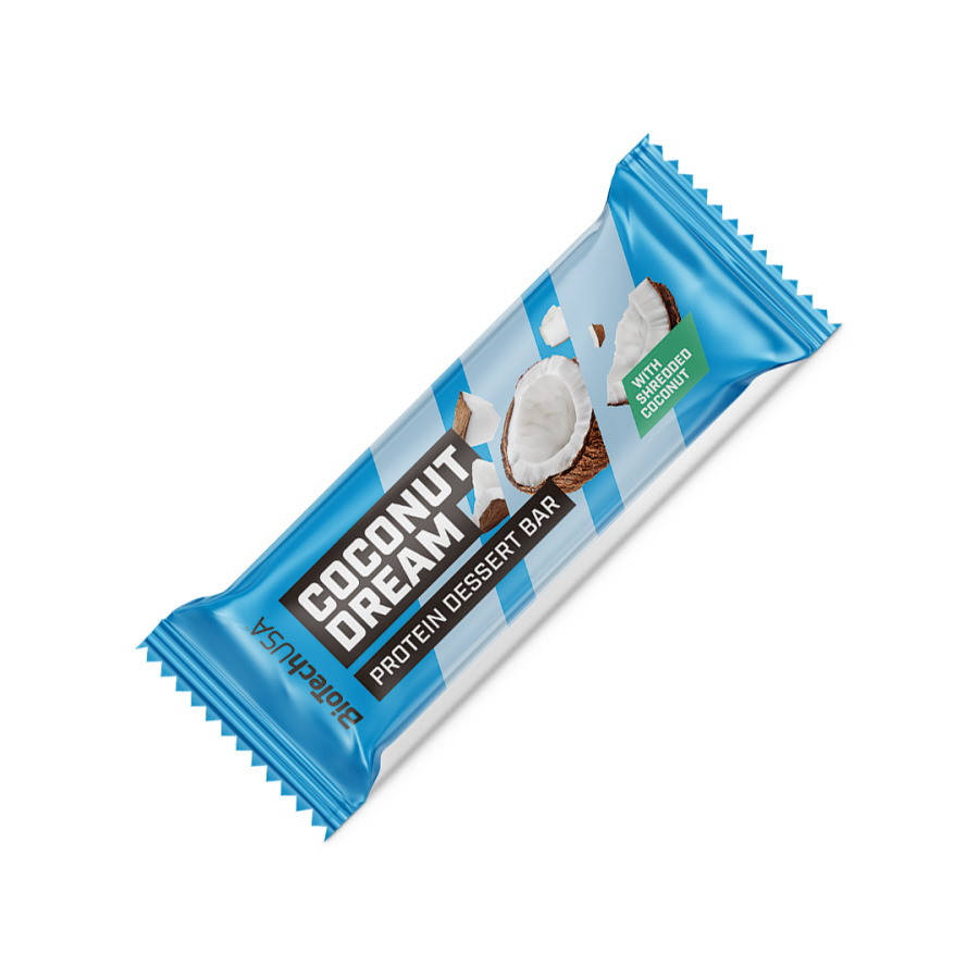 Батончик BioTech Protein Dessert Bar, 50 грамм Кокос
Батончик BioTech Protein Dessert Bar, 50 грамм Кокос