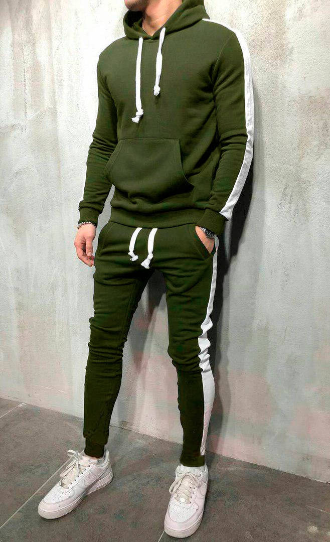 Спортивный костюм мужской весенний осенний Asos Lampas хаки с лампасами | Кофта + Штаны трикотаж ТОП качества
Спортивный костюм мужской весенний осенний Asos Lampas хаки с лампасами | Кофта + Штаны трикотаж ТОП качества