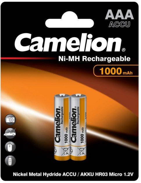 Аккумуляторные батарейки AAA Camelion Ni-MH 1000 мАч 2 шт., перезаряжаемые минипальчиковые аккумуляторы ААА
Аккумуляторные батарейки AAA Camelion Ni-MH 1000 мАч 2 шт., перезаряжаемые минипальчиковые аккумуляторы ААА