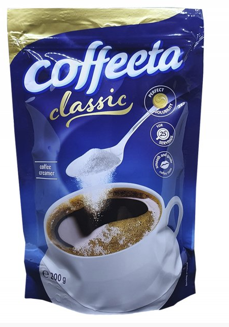 Сливки сухие Coffeeta Coffee Creamer 200гр 5900910000433 
Сливки сухие Coffeeta Coffee Creamer 200гр 5900910000433